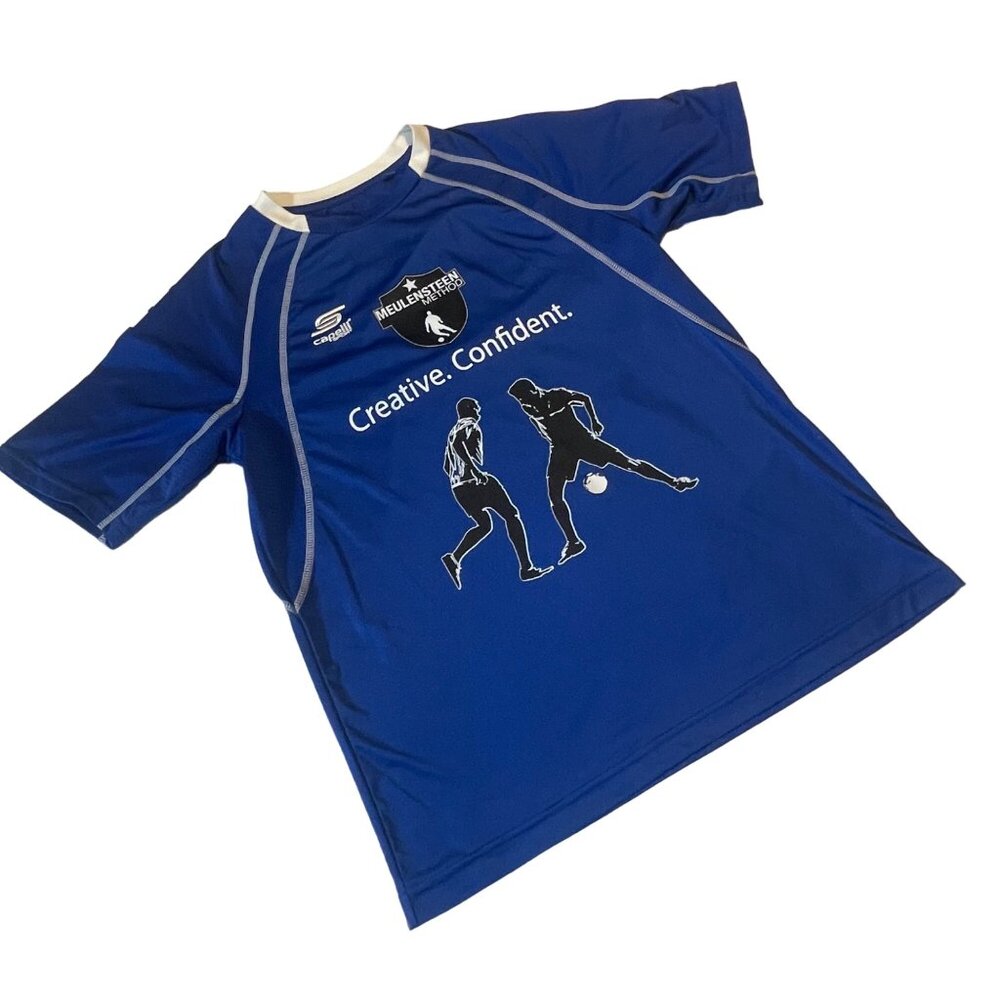 Capelli Sport Meulensteen Method Soccer Training Tee - S Blue Polyester
